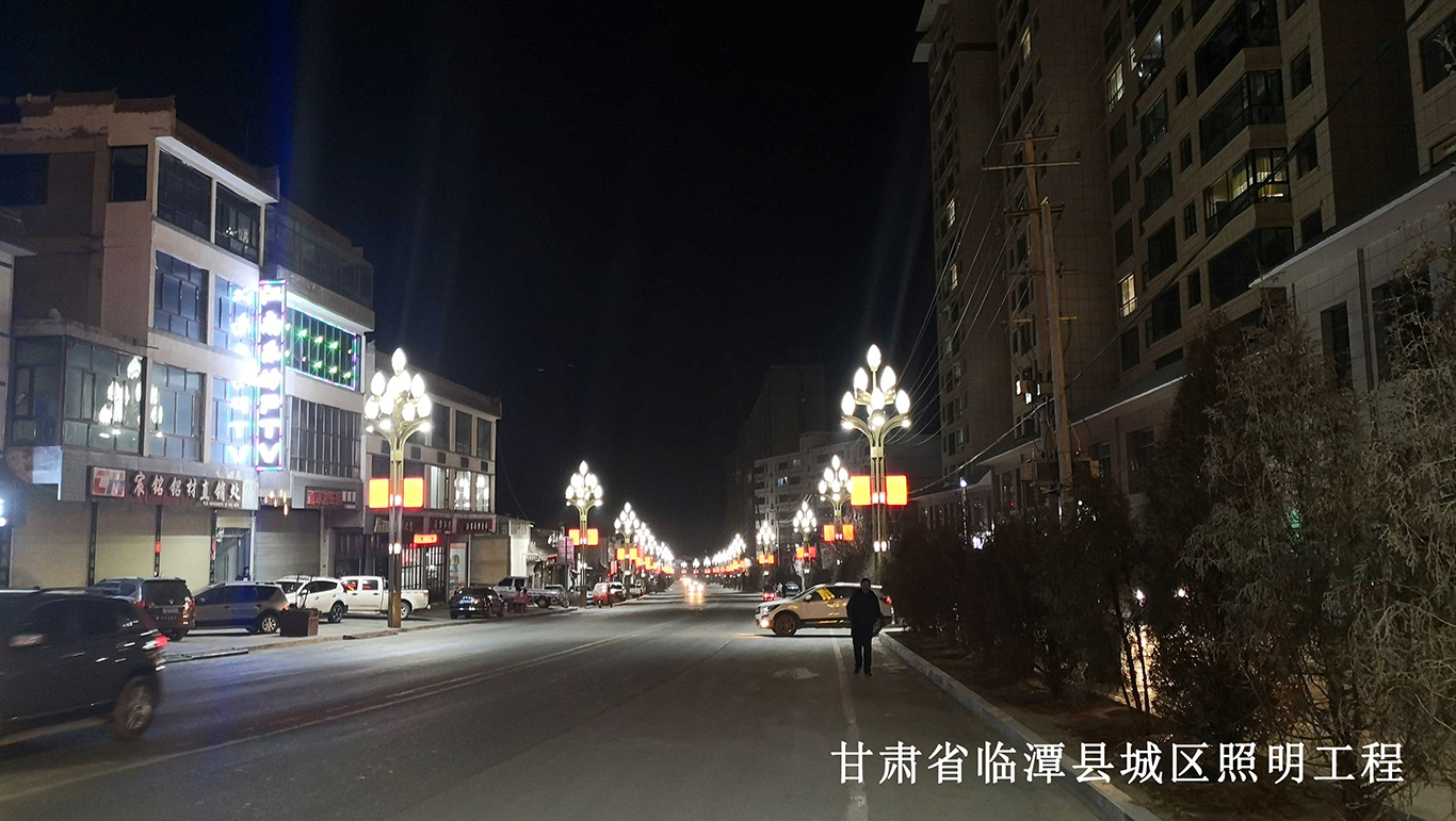 甘肃省临潭县城区照明工程